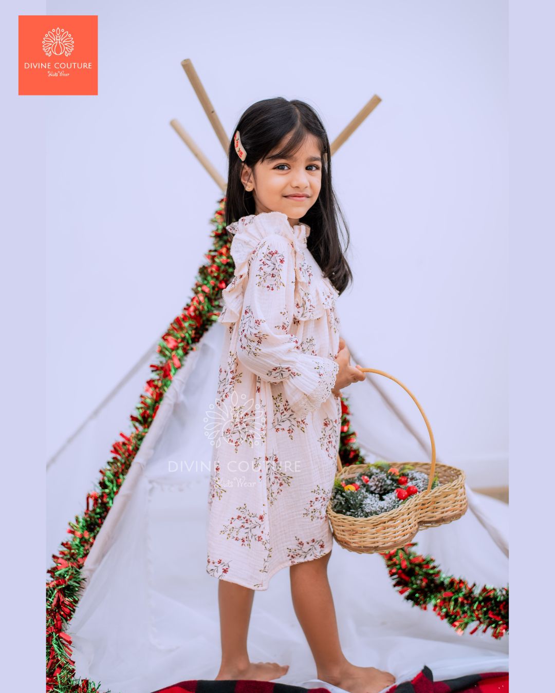 3.Merry Berry Blossom Dress