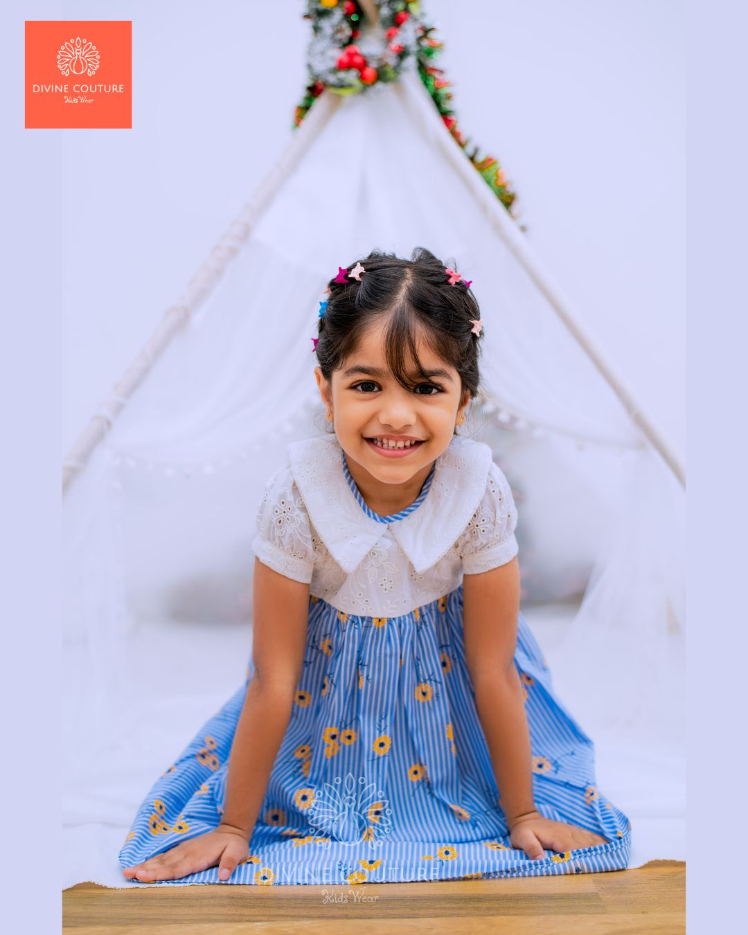 2.Sunny Bloom Charm Dress