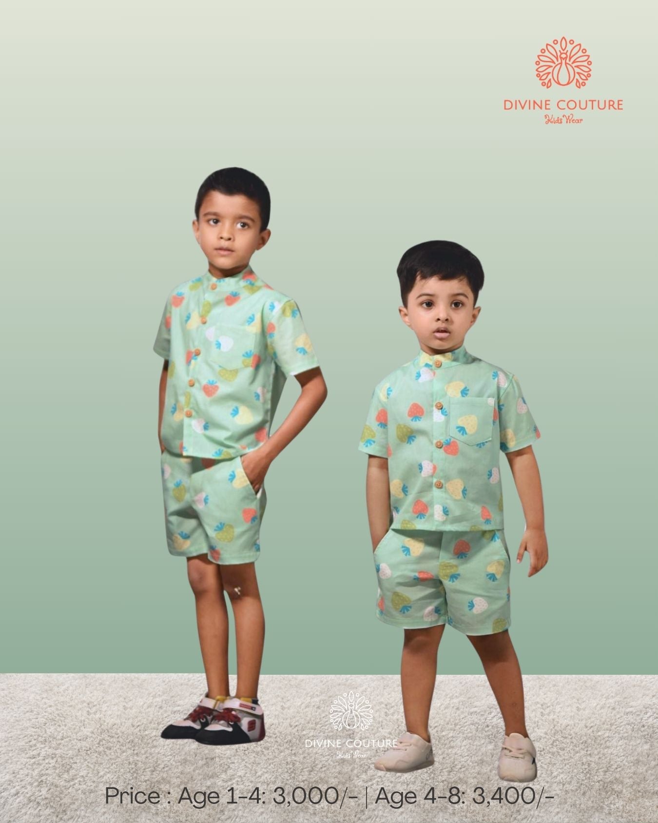 Tropical Breeze Shirt & Shorts Set